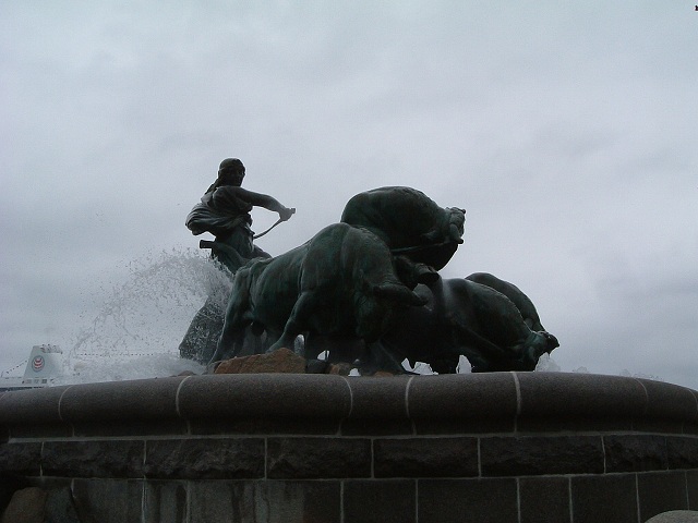 コペンハーゲン・カステレット要塞・ゲフィオンの泉の写真の写真