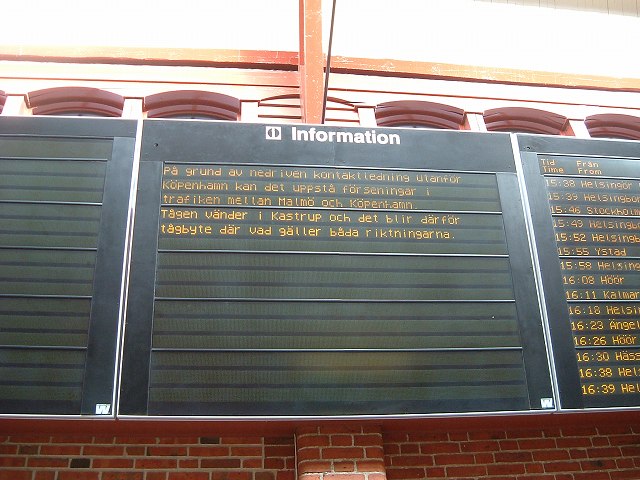 マルメ・何が書いてあるかわからないの写真の写真