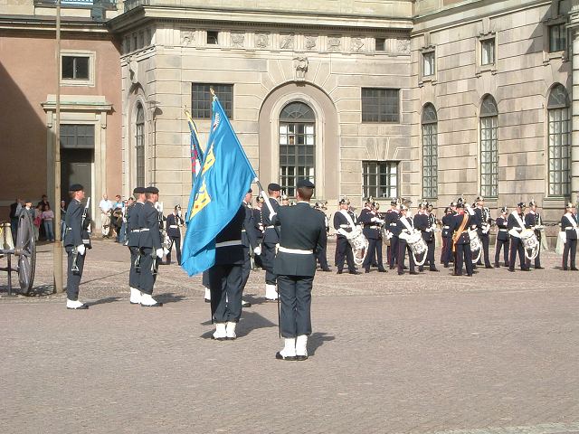 スェーデン王国・衛兵交替式５の写真の写真