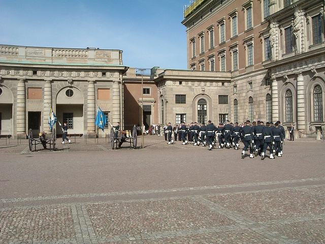 スェーデン王国・衛兵交替式７の写真の写真