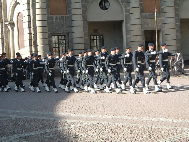 スェーデン王国・衛兵交替式１１の写真の写真