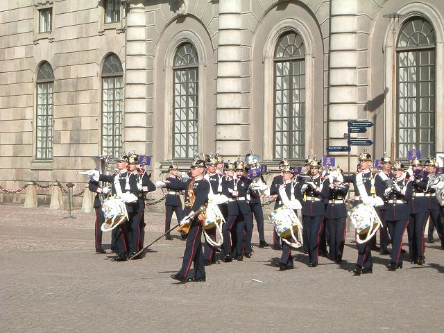 スェーデン王国・衛兵交替式１２の写真の写真