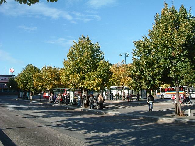 ストックホルム〜ドロットニングホルム宮殿・ブロンマプラン駅前の写真の写真