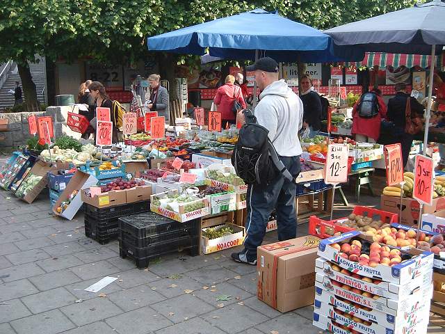 ドロットニングホルム宮殿〜ストックホルム・市場の写真の写真