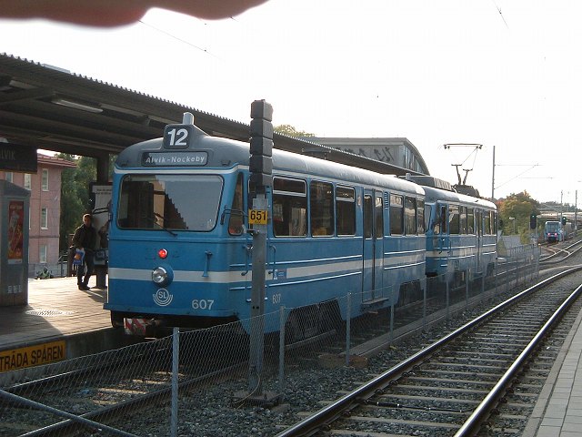 スェーデン・ストックホルム・トラムの写真の写真