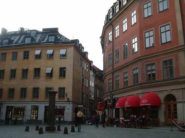 ストックホルムの街並み５の写真の写真