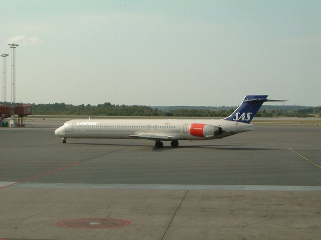 SAS スカンジナビア航空・MD-87の写真の写真