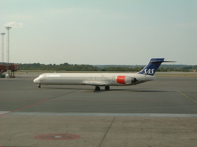 SAS スカンジナビア航空・MD-87の写真の写真