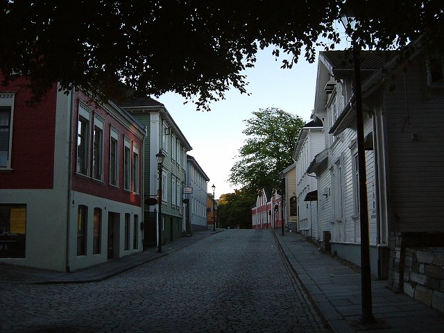 スタバンガー・早朝なので薄暗いの写真の写真