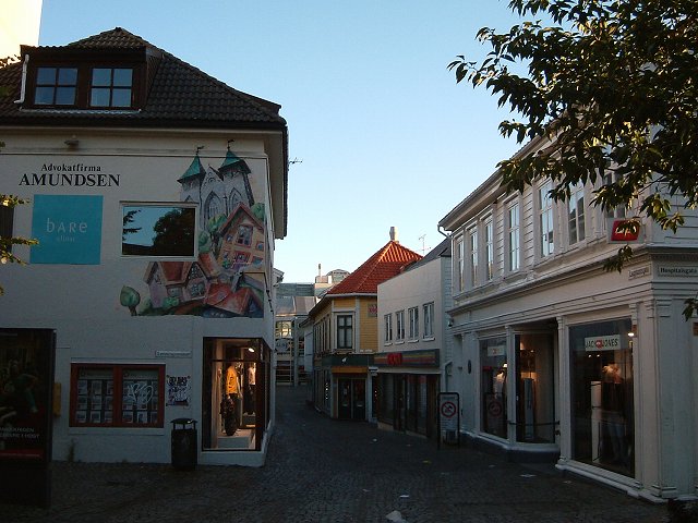 スタバンガー・現代風の街の写真の写真