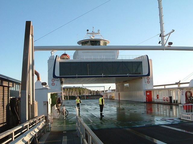 スタバンガー〜リーセフィヨルド・タウ行きのフェリーの写真の写真