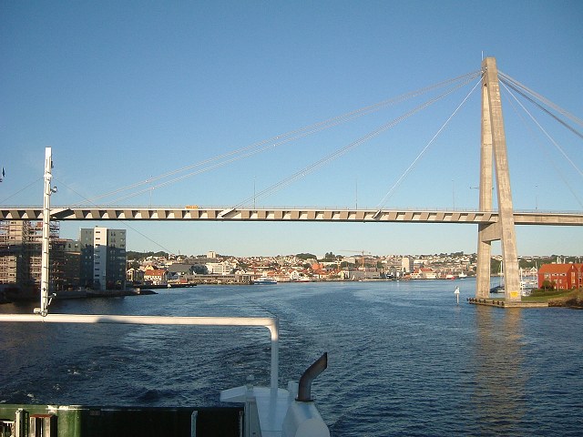 スタバンガー〜リーセフィヨルド・橋の写真の写真
