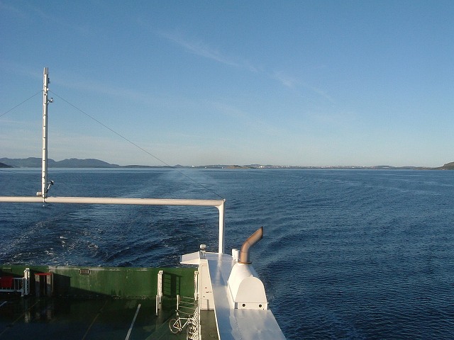 スタバンガー〜リーセフィヨルド・陸地は遠いの写真の写真