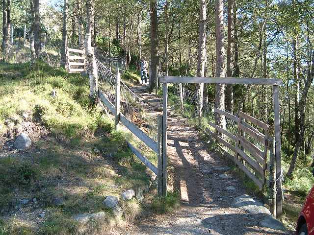 リーセフィヨルド・最初のゲートに到着の写真の写真