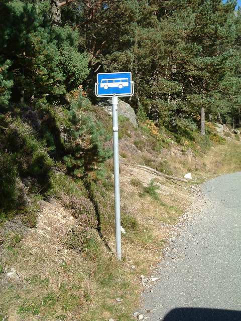 リーセフィヨルド〜スタバンガー・プレーケストール・ヒュッテ付近のバス停の写真の写真