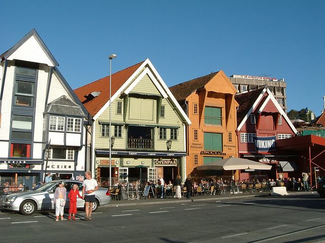 スタバンガーの街並み１１の写真の写真