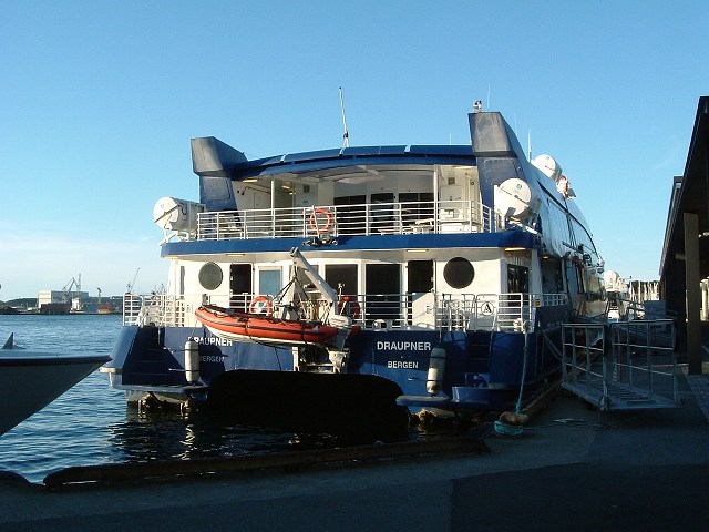スタバンガー・ベルゲン行きの船の写真の写真