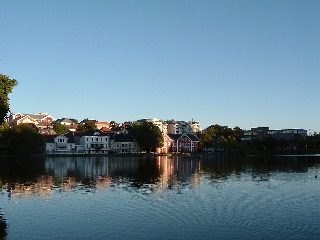 スタバンガー・市立公園・ブレイア湖１の写真の写真