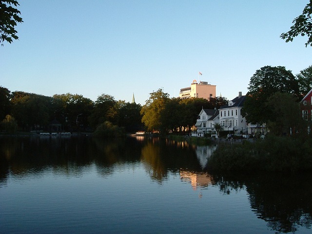 スタバンガー・市立公園・ブレイア湖２の写真の写真