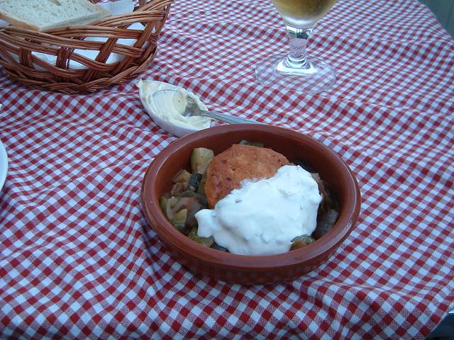 スタバンガー・メインの肉料理の写真の写真