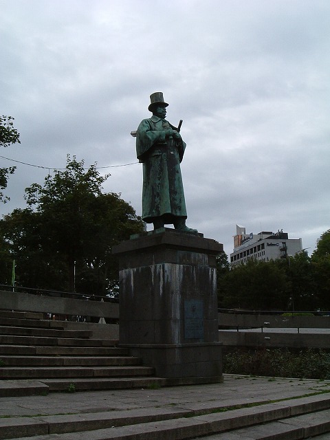 スタバンガー・銅像の写真の写真