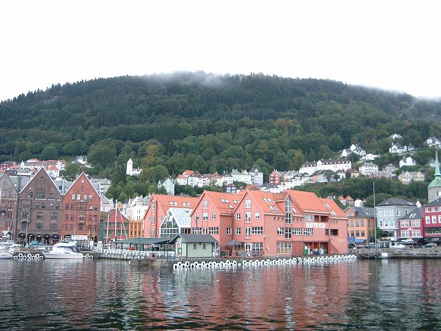 ベルゲン・フロイエン山の写真の写真