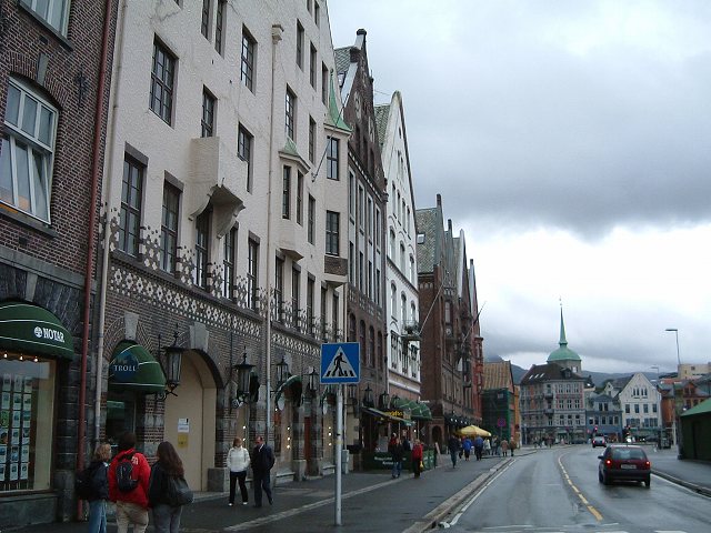 ベルゲン・Bryggen通りの写真の写真
