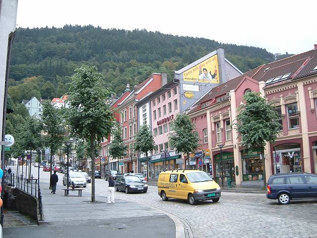 ベルゲン・フロイエン山の写真の写真