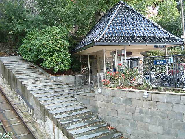 ベルゲン・ケーブルカー駅の写真の写真