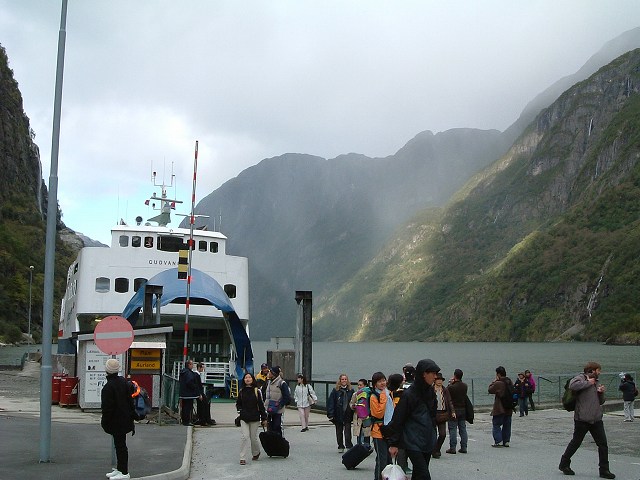 グドヴァンゲン・船の乗船場の写真の写真