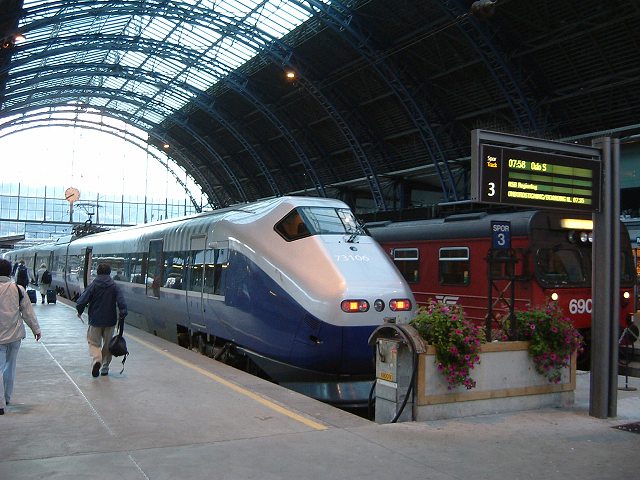 ノルウェー・ベルゲン〜オスロ・オスロ行きの電車の写真の写真