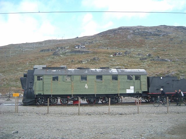 ノルウェー・ベルゲン〜オスロ・レトロな汽車の写真の写真
