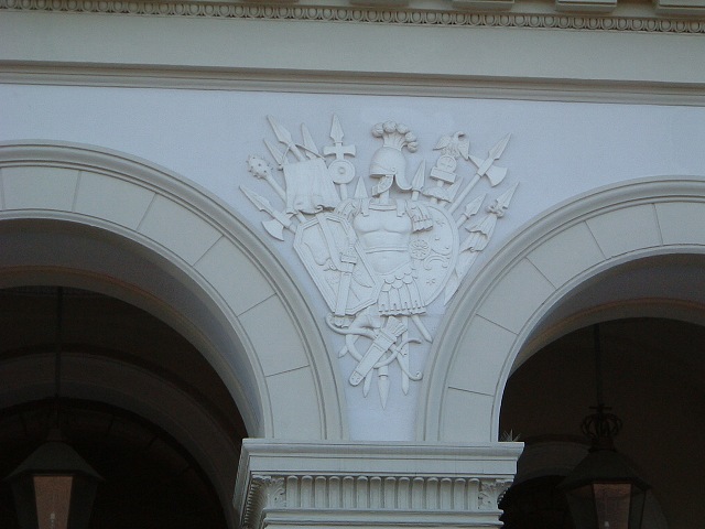 オスロ・王宮の紋章１の写真の写真
