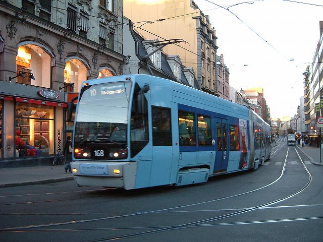ノルウェー・オスロ・トラム(路面電車)の写真の写真