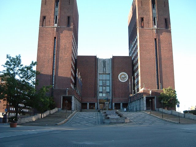 オスロ・市庁舎の写真の写真