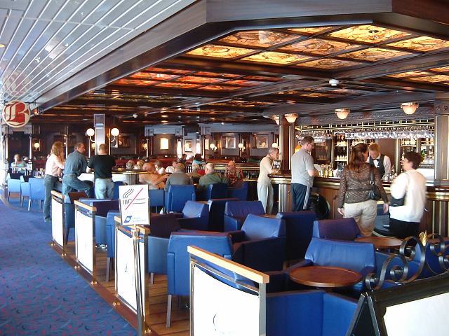 船(DFDS)・バーの写真の写真