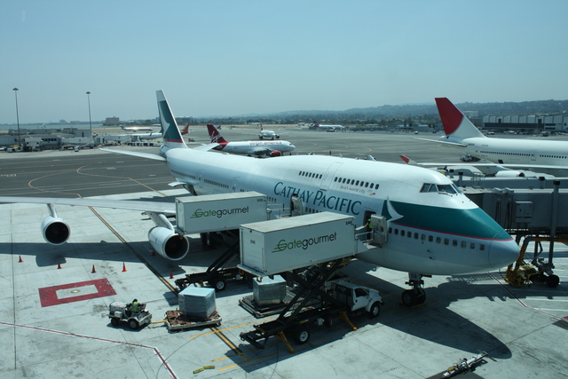 キャセイパシフィック航空 ・B747の写真の写真