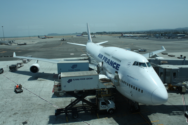エールフランス航空・B747-400の写真の写真