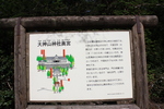 大上山神社奥宮の案内図２