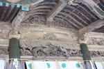 大上山神社奥宮・拝殿の屋根