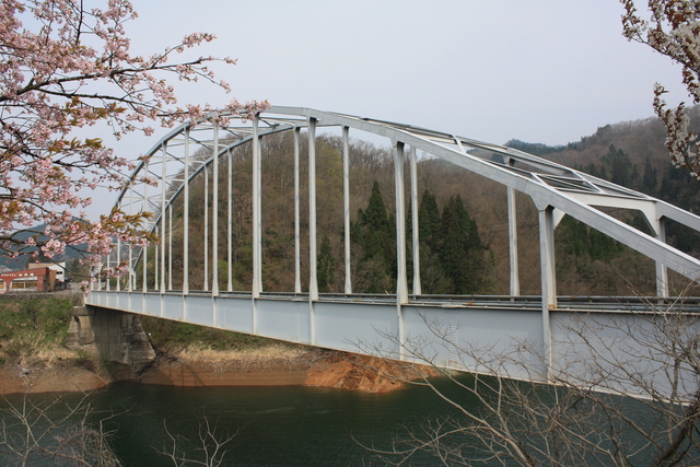 九頭竜湖・鉄橋の写真の写真