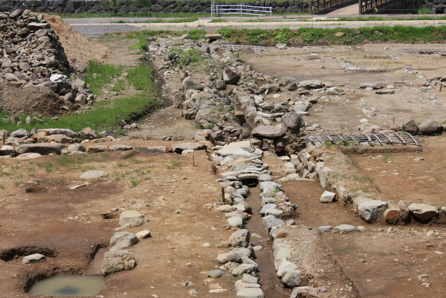 特別史跡・一乗谷朝倉氏遺跡・発掘調査中の屋敷群７の写真の写真
