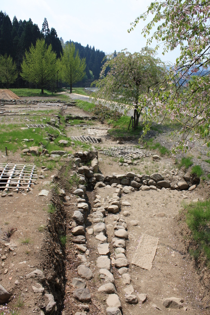 特別史跡・一乗谷朝倉氏遺跡・発掘調査中の屋敷群１１の写真の写真
