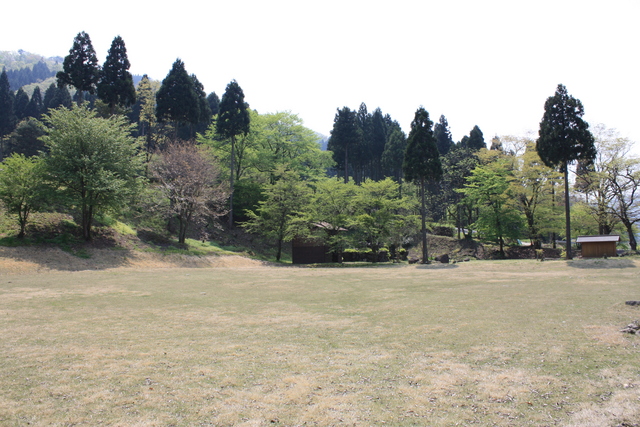 特別史跡・一乗谷朝倉氏遺跡・朝倉義景館跡の正面の広場２の写真の写真