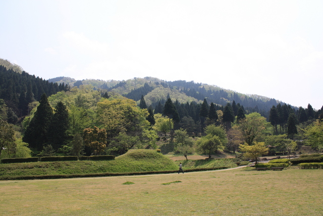 特別史跡・一乗谷朝倉氏遺跡・朝倉義景館跡の正面の広場７の写真の写真