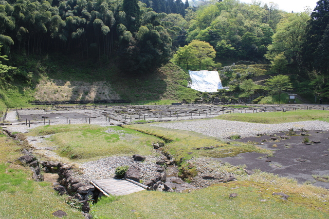 特別史跡・一乗谷朝倉氏遺跡・朝倉義景館跡１０の写真の写真