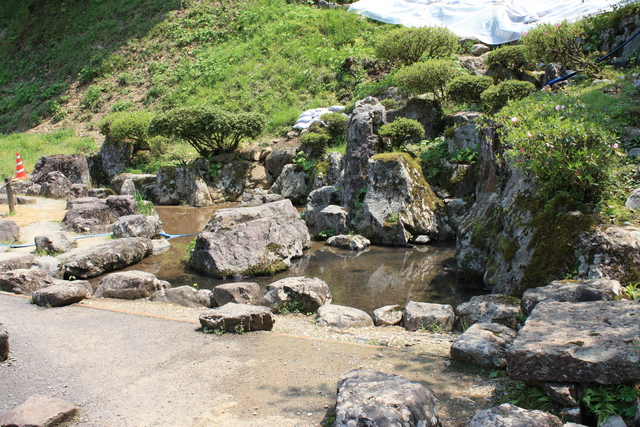 特別名勝・一乗谷朝倉氏庭園・朝倉義景館庭園１の写真の写真