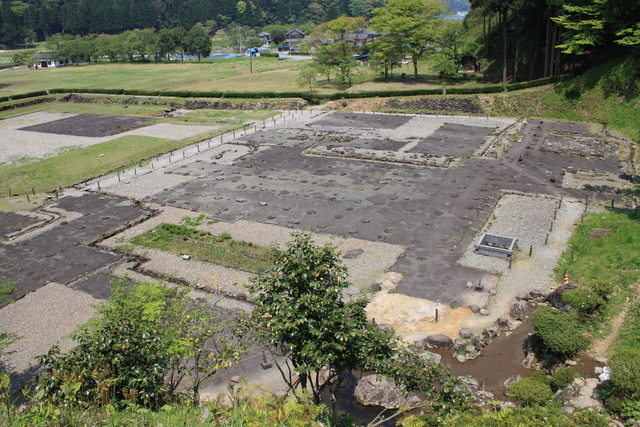 特別史跡・一乗谷朝倉氏遺跡・朝倉義景館跡３８の写真の写真