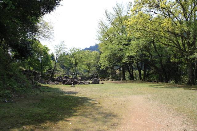特別名勝・一乗谷朝倉氏庭園・湯殿跡庭園１の写真の写真