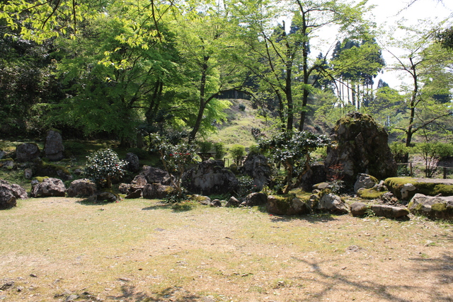 特別名勝・一乗谷朝倉氏庭園・湯殿跡庭園４の写真の写真